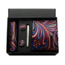 Gravata Estampada Lorennzi Conjunto de Seda 20