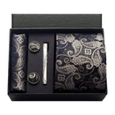 Gravata Estampada Lorennzi Conjunto de Seda 27