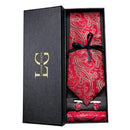 Kit Gravata Estampada de Seda Vitale Lorennzi 14