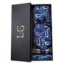 Kit Gravata Estampada de Seda Vitale Lorennzi 16