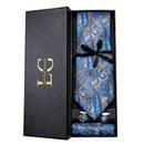 Kit Gravata Estampada de Seda Vitale Lorennzi 20