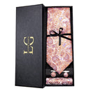 Kit Gravata Estampada de Seda Vitale Lorennzi 22